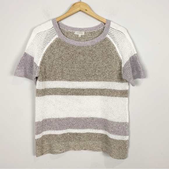 KINROSS Boardwalk Cotton Stripe Sweater - Picture 3 of 12